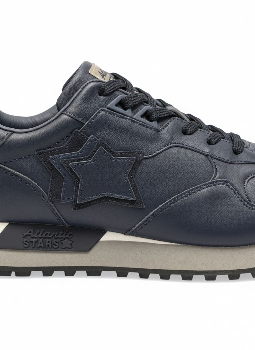 Atlantic Star Draco blu in pelle