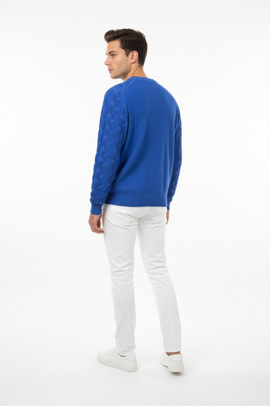 Maglione Trecce Scarano Napoli - Retro con Modello
