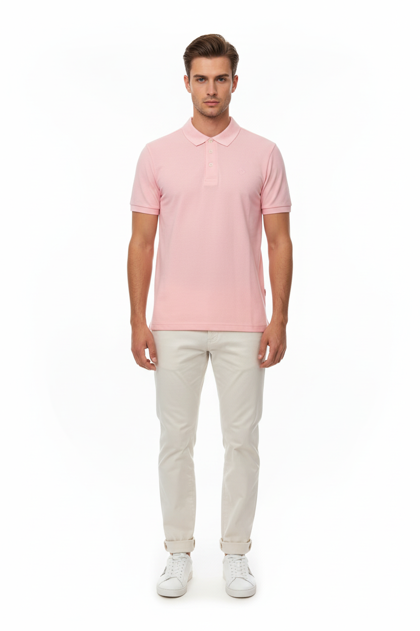 Polo Rosa Désirée - Frontale con Modello