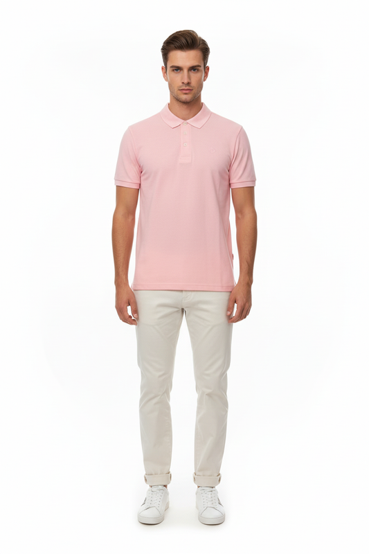 Polo Rosa Désirée - Frontale con Modello